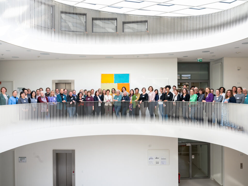 Gruppenfoto der Teilnehmerinnen des 5. Netzwerktreffens von Infec-Net in München