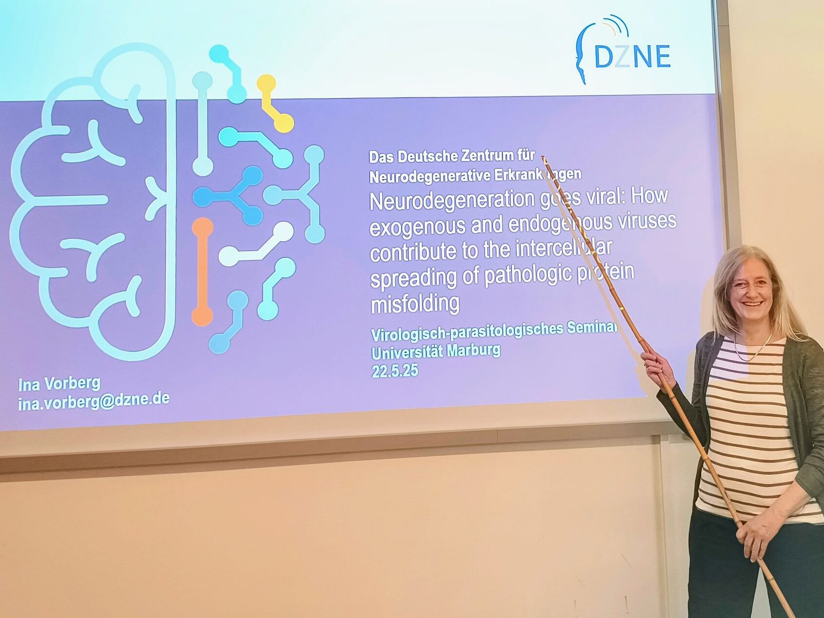 Prof. Dr. Ina Vorberg @Uni Marburg: Neurodegeneration goes viral