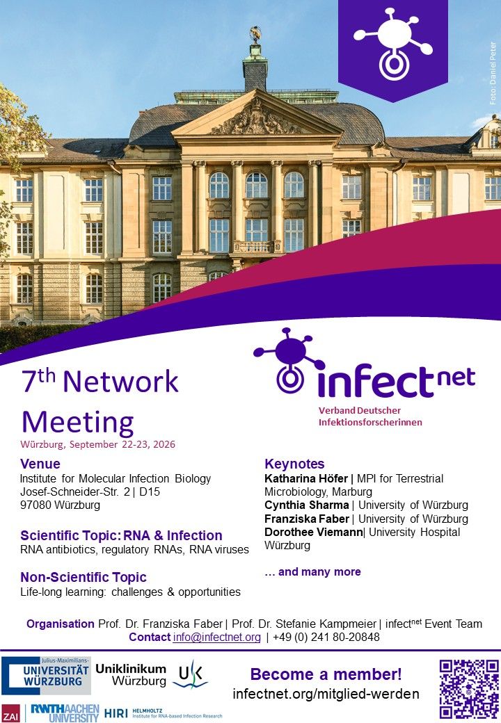 Save the Date: Infect-Net VII in Würzburg